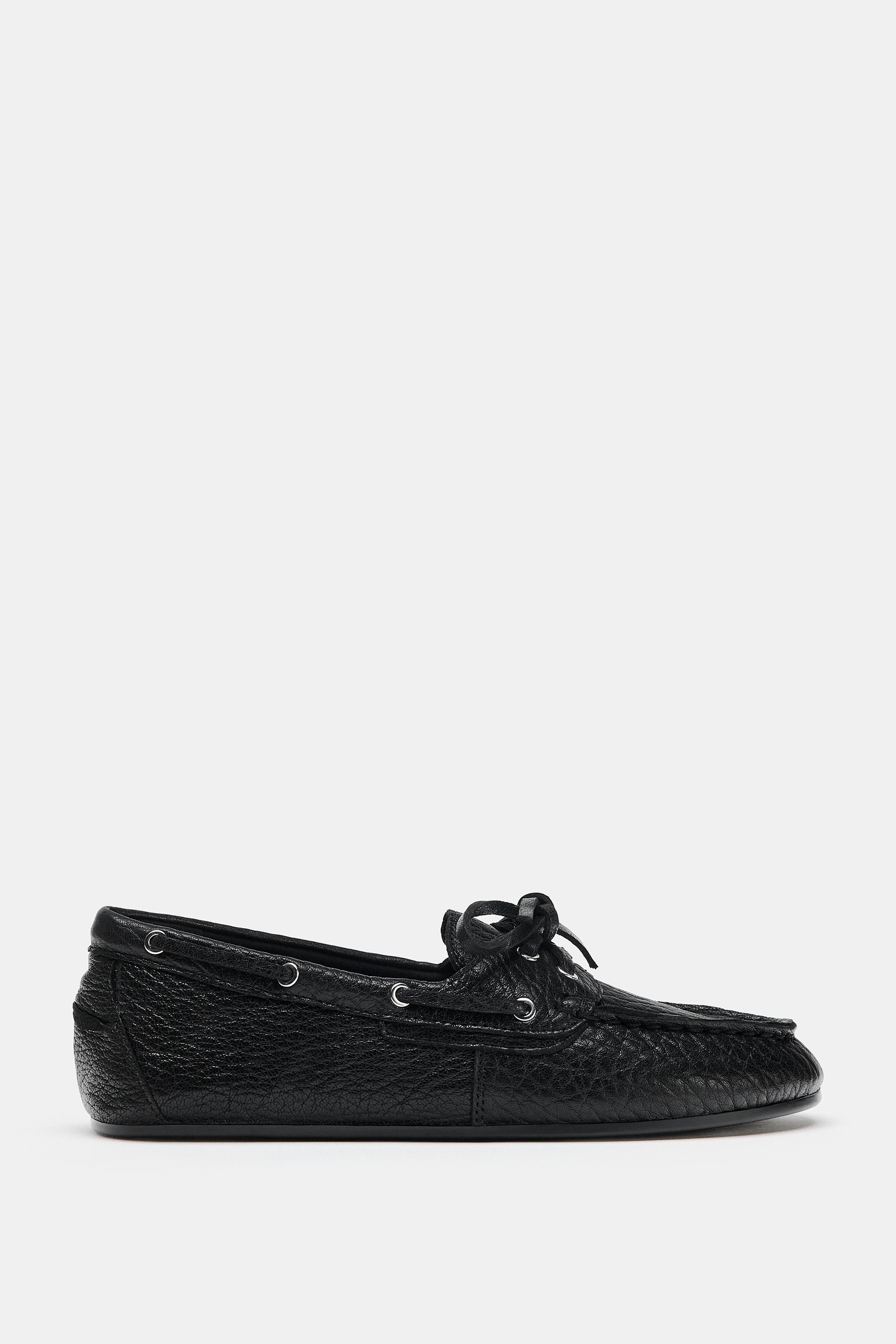 MOCASSINS BATEAU EN CUIR